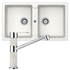 Abey TN200TW Schock Typos Double Bowl Sink Pack image NaN