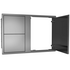 Beefeater Stainless Steel Single Cupboard Door with 2 Drawers BOC2050SA image NaN
