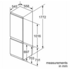 Bosch Series 6 254L Fully Integrated Bottom Mount Fridge KIN86AD30A image NaN