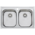 Oliveri Diaz Double Bowl Sink with Essente Pull Out Tap Pack SS31615DZ23TU image NaN
