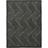 Rug Culture York Medium Black & Natural Rug 230X160CM - YRK-CIND-GLD-230X160 image NaN