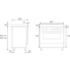 La Germania 90cm Futura Series Dual Fuel Freestanding Oven/Stove TUS95L61LDX  image NaN