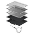 ASKO 60cm Craft Glass CombiSteam Built-in Oven Black Glass OCS56BGHAU image NaN