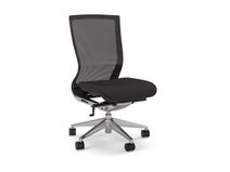 OLG Luxe Adjustable Glass Desk & Balance Executive Chair Bundle 1200mm - Black - LXHDPKG_3_B hero image