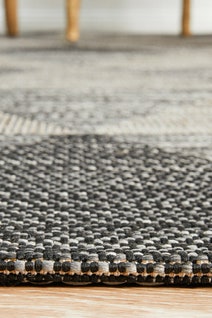 Rug Culture Terrace Large Black Rug 290X200CM - TER-5503-BLK-290X200 hero image