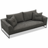 Kalona VAEROY Three Seater Sofa Pewter WS-208-03-VILA-27 image NaN