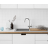 Sussex Taps Voda Sink Mixer Curved Brushed Gunmetal VSMC-13 image NaN