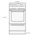Westinghouse WLE645WA 60cm Freestanding Electric Oven/Stove image NaN