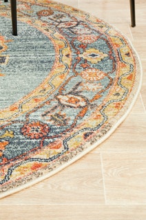 Rug Culture Legacy Large Multi-coloured Rug 240X240CM - LEG-862-RUST-240X240 hero image
