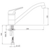 Oliveri PS1131CH Essentials Mixer Tap image NaN