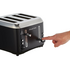 Russell Hobbs Addison 4 Slice Toaster Matte Black RHT514BLK image NaN
