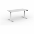 OLG Agile+ Adjustable Single Desk 1500x750 White Worktop with White Frame OG_AG2MESSD1575W_W image NaN