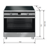 Emilia 90cm Induction Freestanding Oven Stainless Steel EMIND96FS image NaN