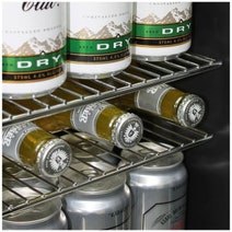 Schmick Glass Door Mini Bar Fridge With Lock Black HUS-SC50AB hero image