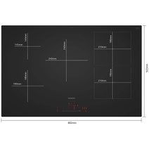 Siemens iQ500 80cm combiZone Induction Cooktop ED81AHWB1E hero image