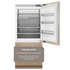 Fisher & Paykel Series 11 555L Integrated Refrigerator Freezer with Ice and Water Right Hinge RS9121WRUVE1 image NaN