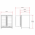 Husky Vino Pro 31 Bottle Dual Door Wine Storage Cabinet Black HUS-WC66B-BK-ZY image NaN