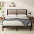 Zinus Kai Queen Metal and Bamboo Bed Frame Black AU-FBOBH2ZC-35Q image NaN