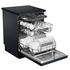 Haier 60cm Freestanding Dishwasher with Steam Black HDW15F3B1 image NaN