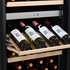 LeCavist 105 Bottle Dual Zone Wine Cabinet Black LEK1052ZPV image NaN
