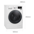 LG WD1611SMW2 11kg Centum™ Front Load Washing Machine image NaN