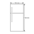 Westinghouse WTM4400WBR 442L Fridge image NaN