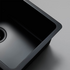 Titan Essentials 250mm Single Bowl Kitchen  Sink - Matte Black TSBS28 image NaN