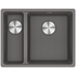 Franke Maris 340/150mm 1 and 1/2 Bowl Left Undermount Sink Stone Grey MRG160SBLSG-B image NaN