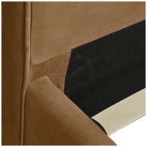 London Leather Richmond Queen Bed Base & Bedhead HCRCODBDQBCAM hero image
