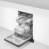Fisher & Paykel Series 7 Contemporary Freestanding Dishwasher Black Steel DW60FC4B2 image NaN