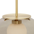 CTO Lighting Petra Small Pendant Light - Brass and White Opal Glass PETPESSBSGSO image NaN