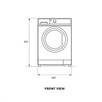 Fisher & Paykel WH1260F1 12kg ActiveIntelligence Front Load Washing Machine hero image