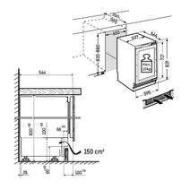 Liebherr Vinidor Selection 32 Bottle UWpr 3662 Fully Integrated Dual Zone Under Counter Wine Fridge UWPR3662 hero image
