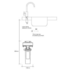 Billi Home FT Still Filtered Water with Square Slimline Dispenser 911000SMB image NaN