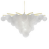 CTO Lighting Nimbus Large Chandelier Light - Satin Brass NIMCHLSBFG image NaN