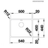 Blanco ANDANO500IFNK5 Topmount Sink with Overflow image NaN
