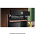 NEFF Flex Design 45cm Compact Oven with FullSteam Brushed Bronze C29FS31Y0A-BB image NaN