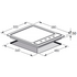Omega OG62XA 60cm Gas Cooktop image NaN