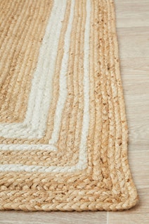 Rug Culture Nosa Oversize Natural & White Rug 400X300CM - NSA-111-400X300 hero image