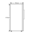 Smeg SR620XPK 608L Side by Side Fridge image NaN