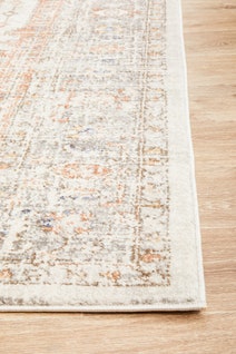 Rug Culture Mayfair Medium Silver & Peach Rug 230X160CM - MAY-LOR-SIL-230X160 hero image