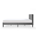 Zinus Liam Classic Home King Upholstered Fabric Bed Base Dark Grey AU-FPPPDG-12K image NaN