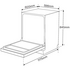 Omega 60cm Freestanding Dishwasher Black Stainless Steel ODWF6014BX image NaN