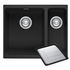 Franke KBG160-ONYX Kubus 1 and 1/4 Bowl Undermount Sink with Accessories image NaN