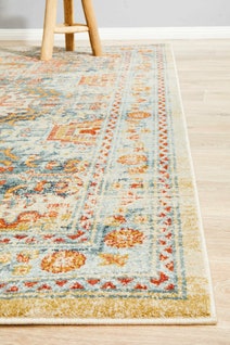 Rug Culture Legacy Large Multi-coloured Rug 290X200CM - LEG-853-BLUE-290200 hero image