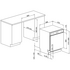 Smeg 60cm Stainless Steel Underbench Dishwasher DWAU6224X4 image NaN