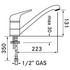 Franke TA8800 Pacific Mixer Tap image NaN