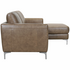 Kalona Bilzen Driftwood 2.5 Seater Right Facing Chaise Sofa 30808-LAF-MS3100 image NaN