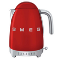 Smeg 50s Retro Style Temperature Control Electric Kettle Red KLF04RDAU
