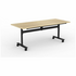 OLG Agile Flip Table 1800x750 New Oak Worktop with Black Frame OG_AGFLIP1875B_NO image NaN
